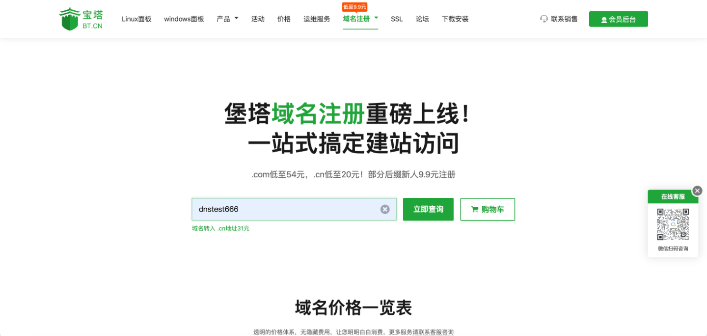 域名查询